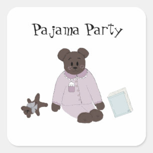 Sticker Carré Pajama