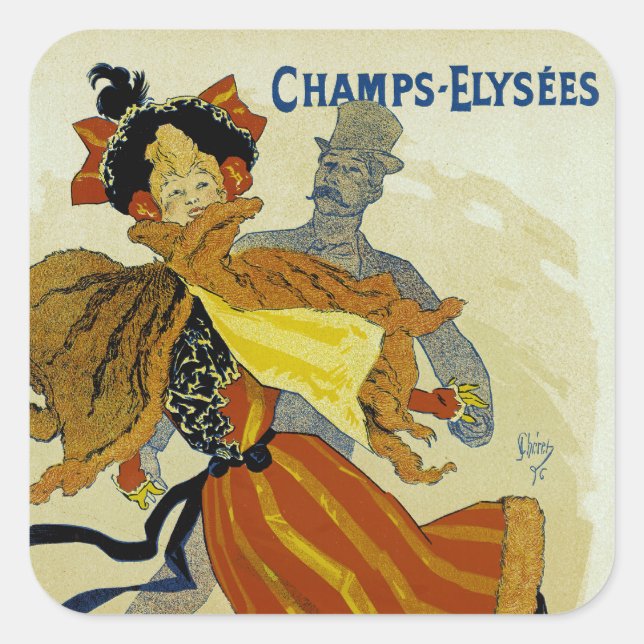 Sticker Carré Palais de Glace (Devant)