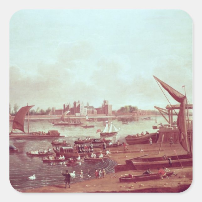 Sticker Carré Palais Lambeth (Devant)