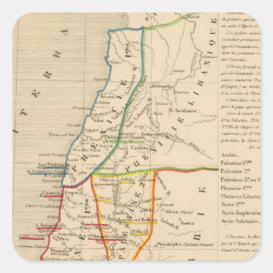 Sticker Carré Palestine sous Constantin le Grand, 330 apres JC