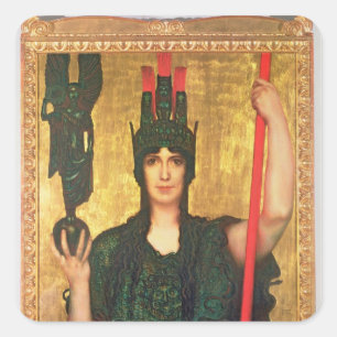Sticker Carré Pallas Athena