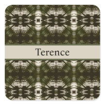 Palm Leaf Shadow Army Green, personnalisable