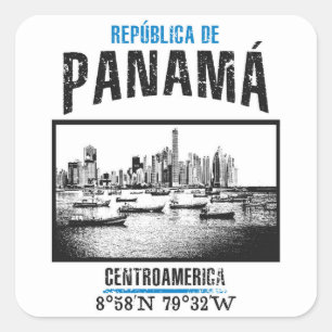 Sticker Carré Panama