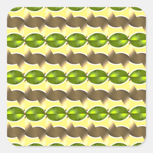 Sticker Carré papier peint (Devant)