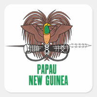 PAPOUASIE NOUVELLE-GUINÉE - emblème/drapeau/armoir