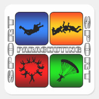 Parachutage spectaculaire