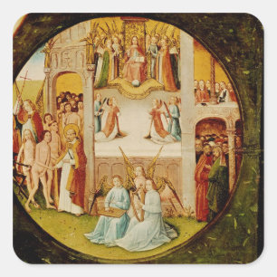 Sticker Carré Paradis