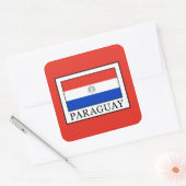 Sticker Carré Paraguay (Enveloppe)