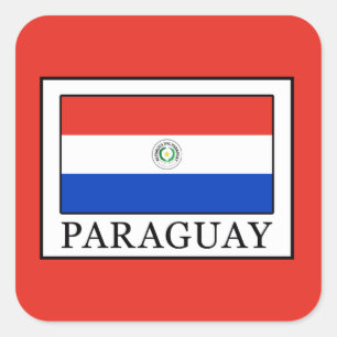 Sticker Carré Paraguay