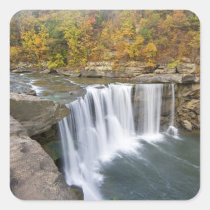 Sticker Carré Parc d'État de Cumberland Falls près de Corbin Ken