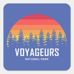 Sticker Carré Parc national des Voyageurs