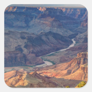 Sticker Carré Parc national du Grand Canyon, Ariz