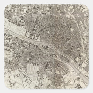 Sticker Carré Paris