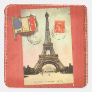 Sticker Carré Paris4