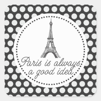 Sticker Carré Paris est toujours une bonne idée