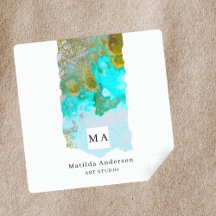 Parties scintillant d'encre d'alcool Graphique Art