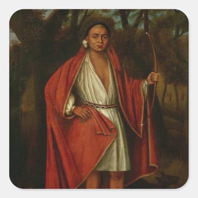 Sticker Carré Pas de Nee Yeath Tan no Ton (Devant)