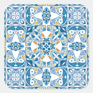 Sticker Carré Pattern