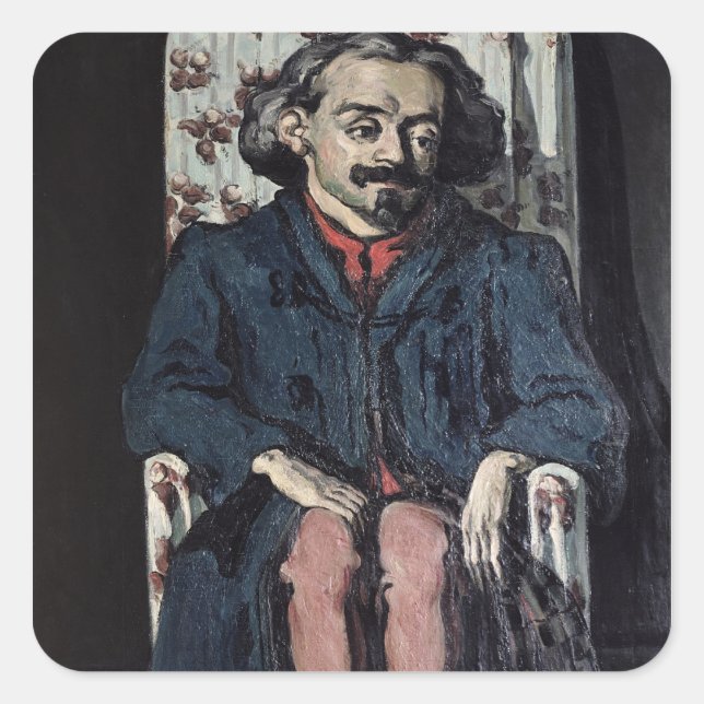 Sticker Carré Paul Cezanne | Achille Emperaire c.1878 (Devant)