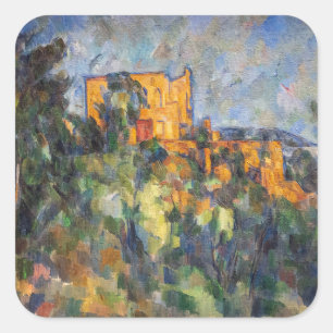 Sticker Carré Paul Cezanne - Château Noir