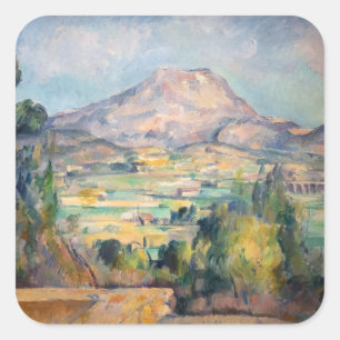 Sticker Carré Paul Cezanne - Mont Sainte-Victoire