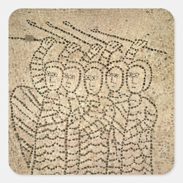 Sticker Carré Pavement de Saint Jean l'évangéliste (Devant)