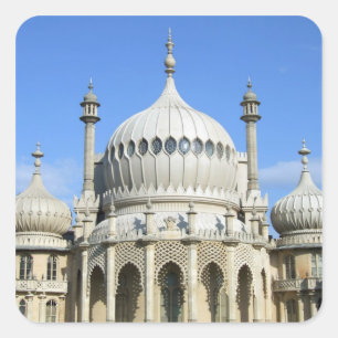 Sticker Carré Pavillon royal, Brighton, Sussex, Angleterre