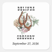 Pays Occidental Cowboy Boho Wedding Favoriser