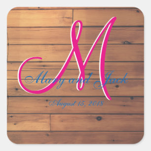 Sticker Carré Pays Russe Ranch Barne Mur 3d Monogramme