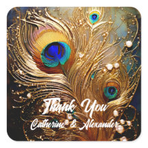 Peacock plumes perles luxe élégants plumes