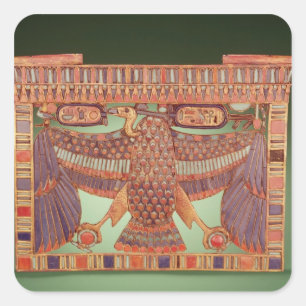 Sticker Carré Pectoral de pylône décoré du vautour