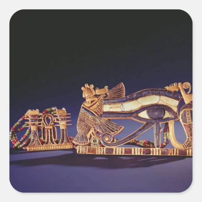 Sticker Carré pectorale à colonne mousseuse et pectorale à oeil  (Devant)