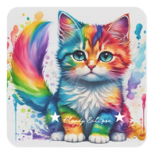 Peintre Rainbow Kitten
