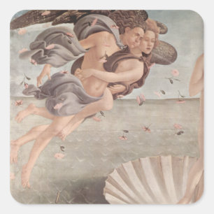 Sticker Carré Peinture Botticelli Renaissance