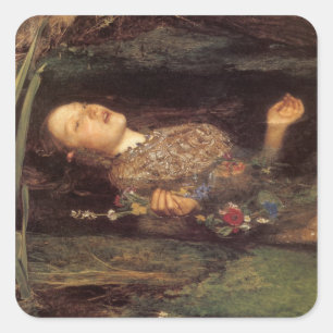 Sticker Carré Peinture d'Ophelia
