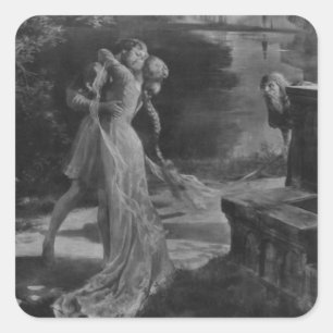 Sticker Carré Pelleas et Melisande Opéra, 1902