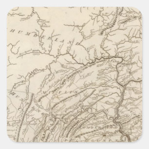 Sticker Carré Pennsylvanie 5