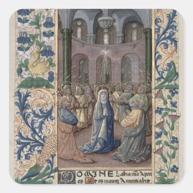 Sticker Carré Pentecôte (Devant)