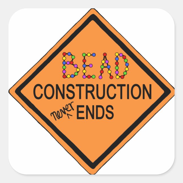 Sticker Carré Perever Beading (Devant)