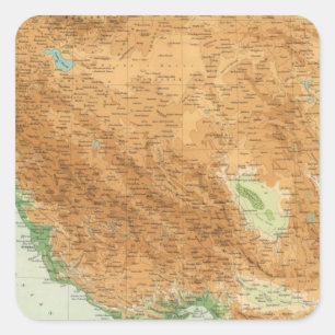 Sticker Carré Perse 2