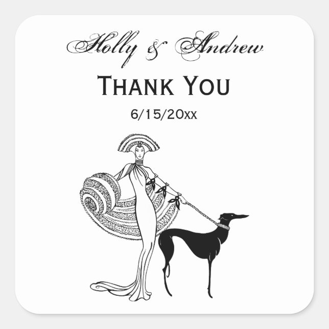 Sticker Carré Personnes-Femme-Chien-RempliArtDéco-Trans-BG-ADD-1 (Devant)