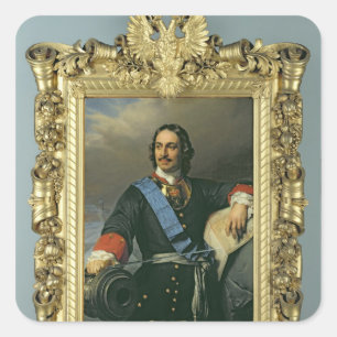 Sticker Carré Peter I le grand 1838