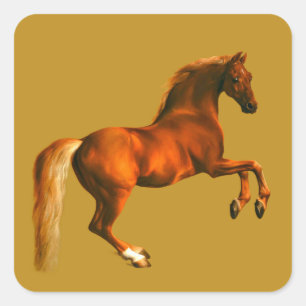 Sticker Carré Petit-fils de Godolphin Arabian, Whistlejacket