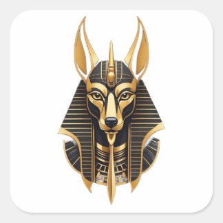 Sticker Carré pharaons égyptiens