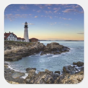 Sticker Carré Phare de Portland Head
