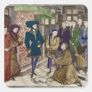 Sticker Carré Philip le bon, duc de Bourgogne