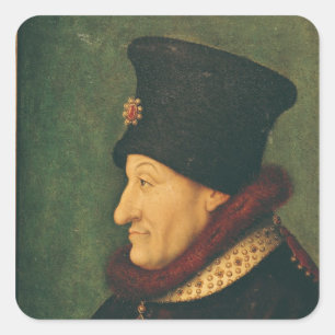 Sticker Carré Philippe de duc de la France de Bourgogne