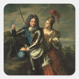 Sticker Carré Philippe II d'Orléans le Régent de France