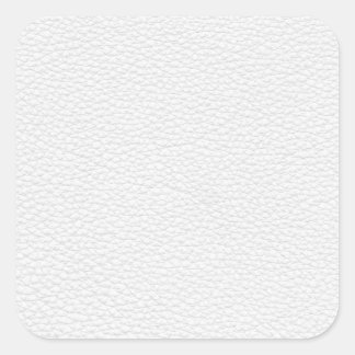 Sticker Carré Photo de cuir blanc.