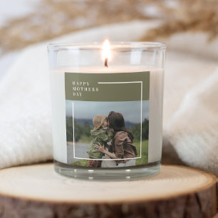 Sticker Carré Photo personnalisée Fête des mères Cadeau